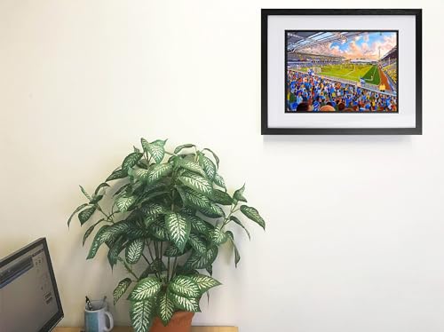 Cuadro del London Road Stadium: lámina decorativa A4 del Peterborough United FC