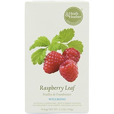 Heath & Heather Raspberry Leaf Tea (Case of 6, Total 300 Teabags) Cover