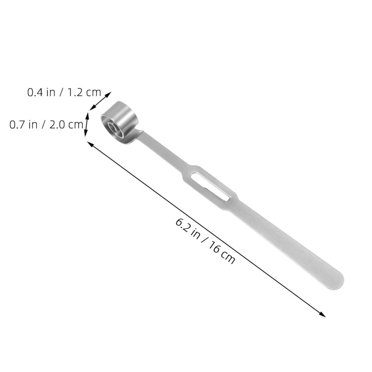 ULTECHNOVO Honey Dipper Stick Glass Honey Sticks for Tea Drink Stirrer Stainless Stirrer