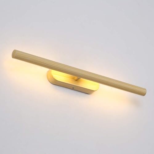 Miniatura 2 de Apliques LED de 12 W para tocador - Diseño moderno en acero inoxidable, luz blanca cálida de 3000 K, IP44 resistente al agua, ideal para iluminación