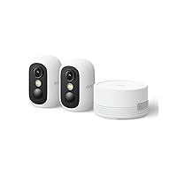 eufy Security eufyCam C35 2 Telecamere Wireless per Int/Est, Montaggio Magnetico