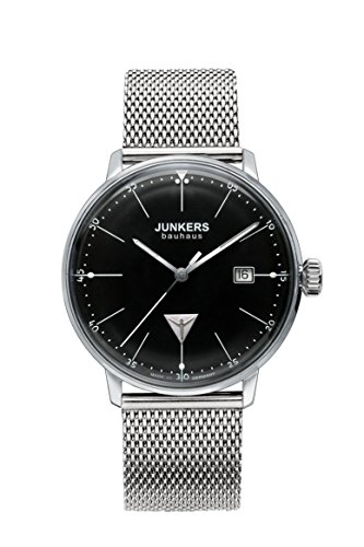 Preisvergleich Produktbild Junkers Herren Analog Quarz Uhr mit Edelstahl Armband 6070M2