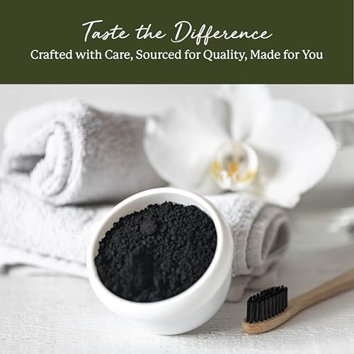 Starwest Botanicals Activated Hardwood Charcoal Powder - Use for Teeth Whitening, Face Masks, Skin Care, & Cleaning, Food Grade as a Processing Aid, Certified Kosher, Non-GMO - Bulk 1 lb Bag