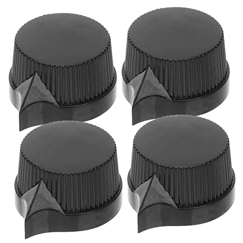 VICASKY 4�� �y��̃{�����[���m�u USB c �M�^�[�`���[�i�[ USBc�_�X�g �x�[�X�M�^�[ �A �X�m�u �� �M�^�[�p�R���g���[���m�u�L���b�v �T�E���h�m�u Abs Black