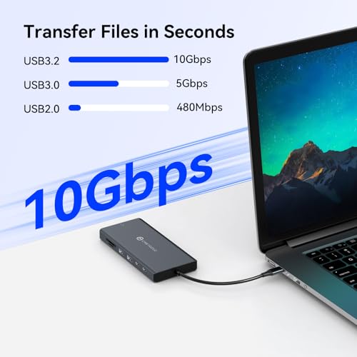 Hub Thunderbolt triple pantalla para teletrabajo eficiente con docking station USB C 4K 4