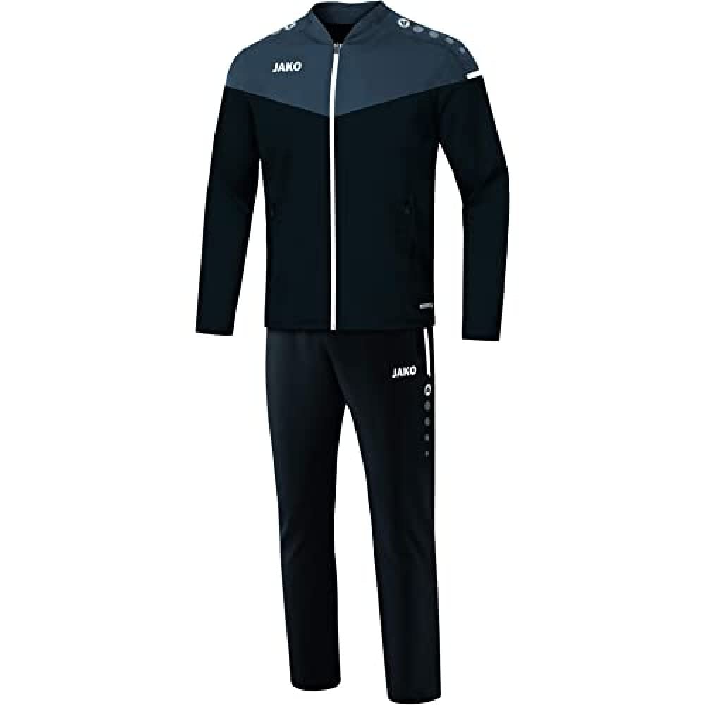 JAKO Women's Champ 2.0 Presentation Suit, Black/Anthracite, 34