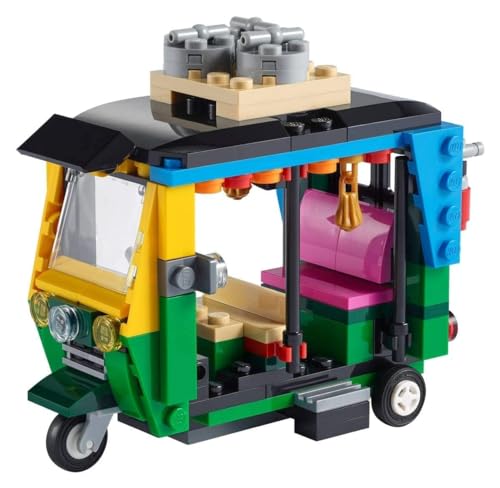 Image of Lego Creator Tuk Tuk 40469 Exclusive Building Set (Color as per stock 155 pieces)