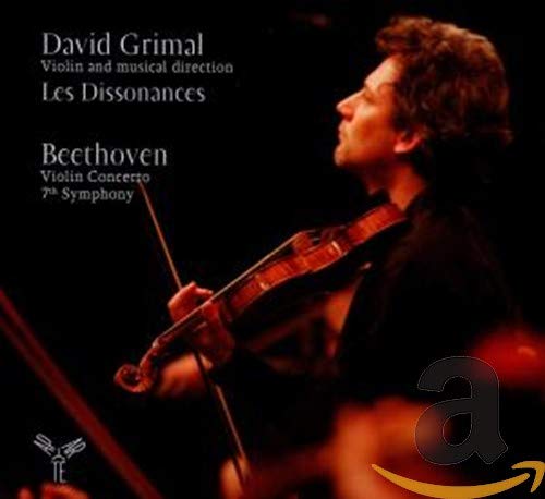 Beethoven: Concerto for Violin & Orchestra [Audio CD] David Grimal, violin and musical direction and Les Dissonances