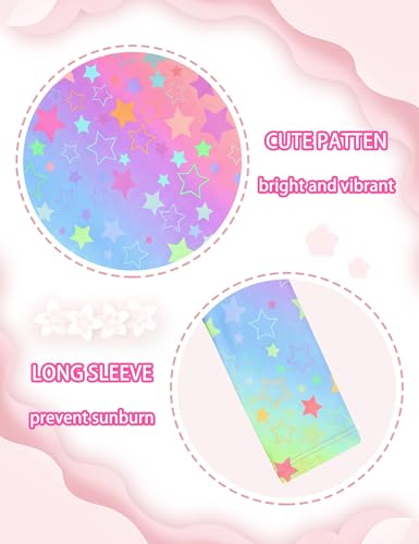 Image of Girls Rash Guard Swimsuit Two Pieces Adorable Swimswear Quick Dry Bathing Suit Long Sleeve