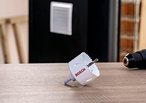 Bosch 1x Lochsäge HSS-Bimetall (für Aluminium, Metalle, Buntmetalle, Kunststoffe, Acrylglas, Holz, Gipskarton, Ø 68 mm… – Ansicht 5