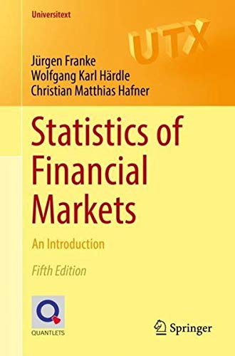 Buy Statistics of Financial Markets — BookShops.in