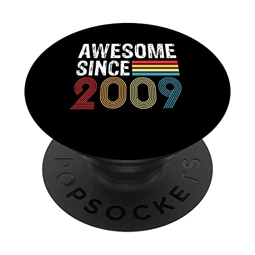 Impresionante Desde 2009 Cumpleaños 2009 Vintage 2009 PopSockets PopGrip Intercambiable