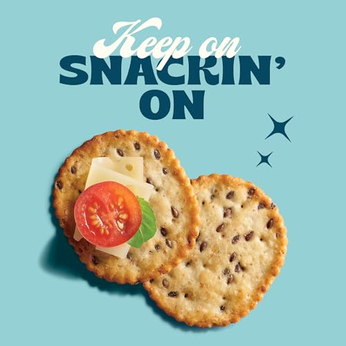 Image of Back to Nature - Stoneground Wheat Crackers - Made with Wholesome Ingredients like Whole Grains and Flax Seed - Non-GMO - 5 Ounce (Pack of 2)