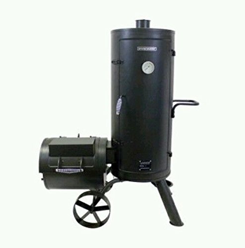 Brinkmann Heavy-Gauge Vertical Smoker w/Off-Set Firebox