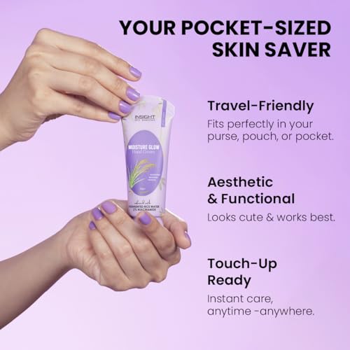 Image of NSIGHT Moisture Glow Hand Cream | Non-Greasy Texture| Hydrating Formula |Removes Tan | Deeply Nourishing| Softens Dry & Chapped Hands | Restores Natural Glow | Suitable for All Skin - 50g