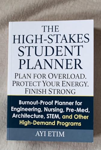The High-Stakes Student Planner â€“ Plan for Overload. 