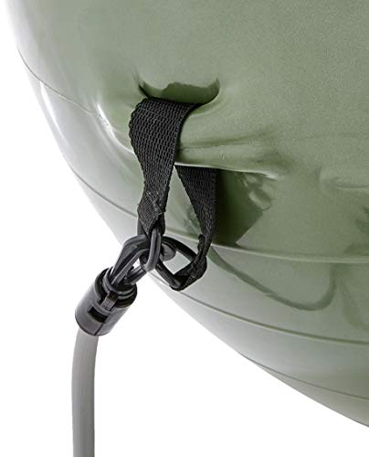 Bola Suiça U, 65Cm, com Extensores, LiveUp Sports, Cinza
