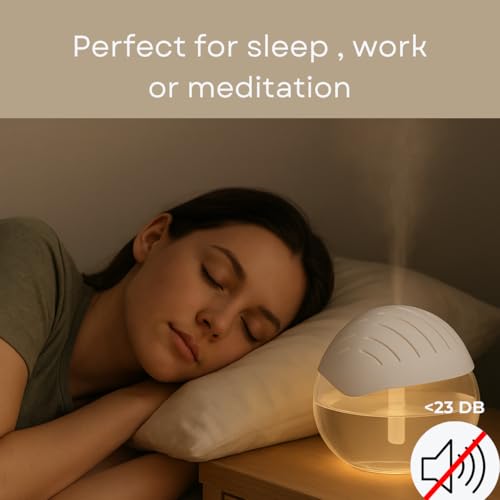Image of 3-in-1 Air Purifier, Aroma Diffuser & Humidifier - 500mL Large Tank with Free Essential Oil | Quiet Operation, Removes Dust & Odour, Spreads Fresh Aroma - Perfect for Home, Office & Car