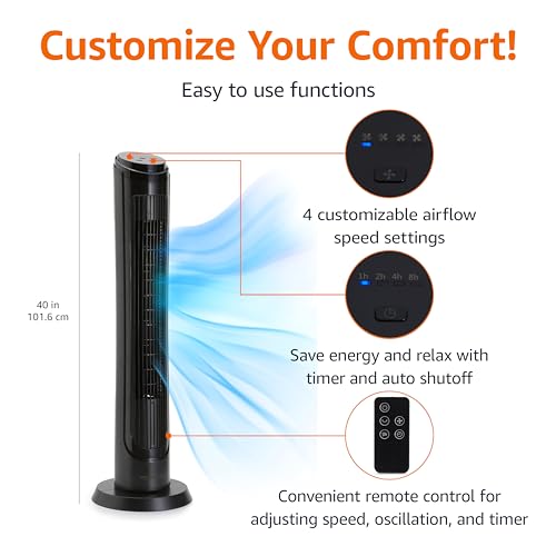 Amazon Basics 40 Inch Tower Fan