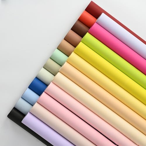 Papier cadeau bouquet de fleurs imperméable | 20 feuilles pour décoration florale - 4