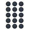 Almohadilla de goma autoadhesiva antideslizante, pies inferiores de repuesto para MacBook, MacBook Pro, MacBook Air, laptop, teclado, altavoz, cafetera, 15 unidades
