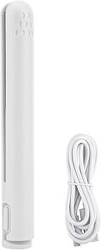 Hair Iron, Smart Keep Heat Retention Function, Flat Iron, Straight Iron, Smooth and Gentle, Damage-Free White