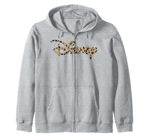 Sweat Disney à capuche zippé léopard pour rester au chaud avec style