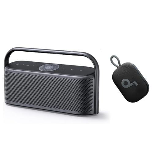 Soundcore Motion X600: Hi-Res Audio, 50W, IPX7 Waterproof, Portable Speaker with Pro EQ and AUX-in for Home, Office, Outdoor Use Select 4 Go