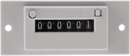 Miniatura 7 de Contador de pulso electromagnético industrial de 6 dígitos para maquinaria textil química