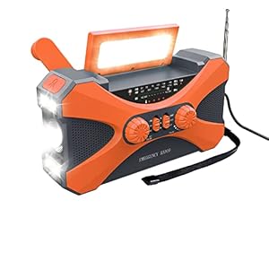 ShiFan Multifunctionele Radio Hand Crank Solar Crank Dynamo Aangedreven AM FM NOAA Weer Radio met 10000 mAh Power Bank voor Mobiele Telefoon