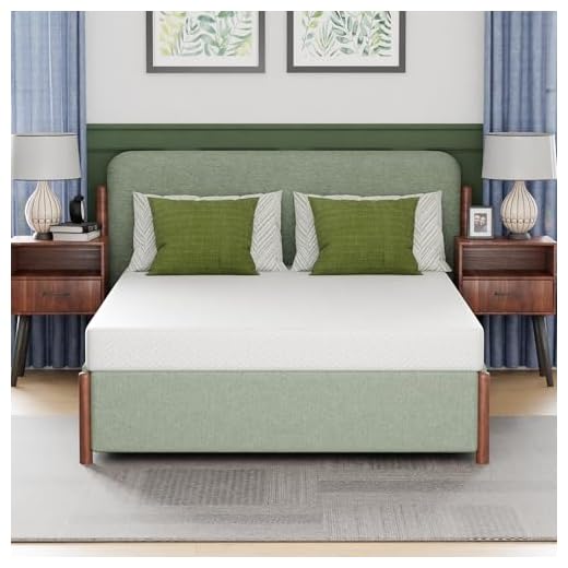 FDW | 6 Inch Full Mattress | Medium Firm | Gel Memory Foam Mattress | White | Bed in a Box, CertiPUR-US Certified | Pressure Relief, Cooling Ventilated Foam | Washable Removable Cover