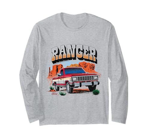 Ford - Ranger Truck 1983 Outdoor Desert Mountain Landscape Long Sleeve T-Shirt