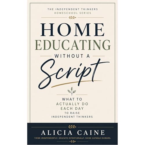 Home Educating Without a Script Audiolibro Por Alicia Caine arte de portada