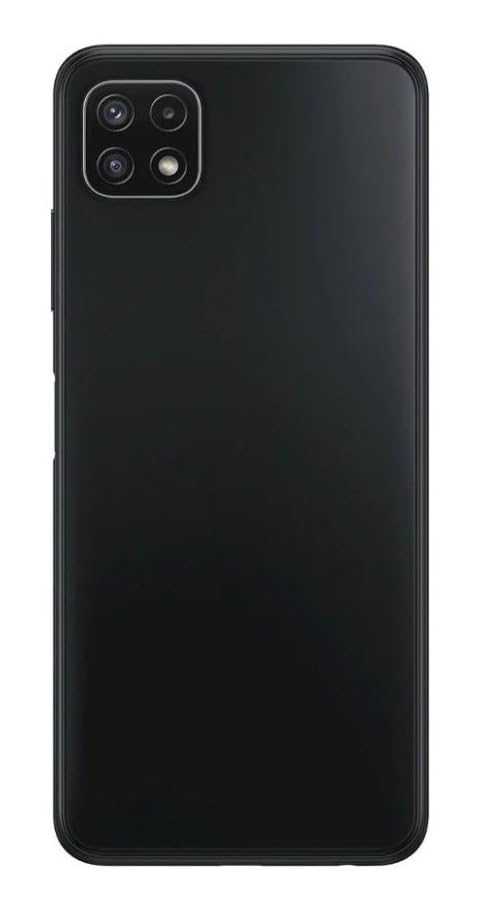 Compatible with Samsung A22 5G Replacement Full Body, Back Panel with Side Frame, Cmera Glass, Volume Button- Black-image-28