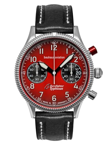 Montre Aviation Eurofighter 25765 Bauhaus oubliez les retards avec ce quartz fiable