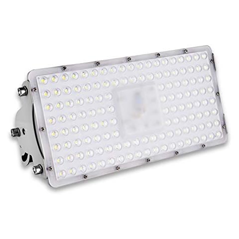 100W LED Spotlight Outdoor, Sararoom 10000LM LED floodlight IP65 Waterproof Industrial Spotlight, Cold White floodlight Spotlight, Outdoor floodlight [Energy Class A ++] Cover