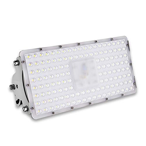 100W LED Strahler Außen, Sararoom 10000LM LED Scheiwerfer IP65 wasserdicht Industriestrahler, Kaltweiß Flutlicht-Strahler, Außenstrahler Hervorragend für Hinterhof, Auffahrt, Garage, Flur, Garten Cover