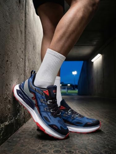 Image of Bacca Bucci Axiom Men's Running & Walking Shoes with High Rebound Insole | Lightweight All-Day Comfort Sports Sneakers