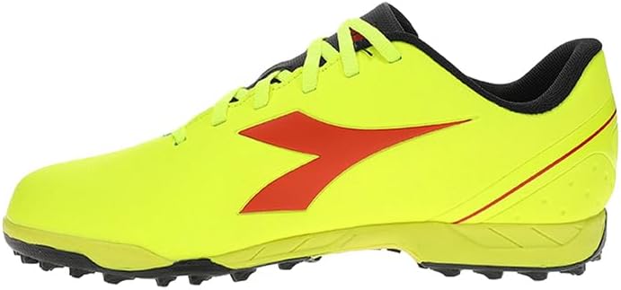 Diadora Pichichi 5 MD Youth Soccer Shoe - Perfect Starter Shoe for Kids, Turf and Firm Ground, Water-Resistant Suprell Upper, Non-Slip PU Heel Lining