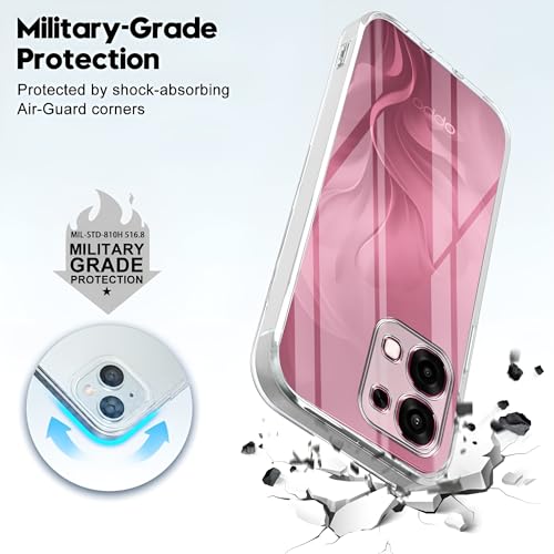 Image of Lifetime Anti-Yellow Clear Back Cover Case Compatible with Oppo F31 5G (Sleek Crystal Hard Back | Shockproof Protection with Camera Protection)