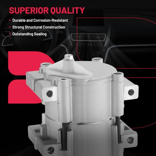 BDFHYK Air Conditioning A/C Compressor 61813 Compatible with Ford Explorer 1991-2003, Ranger 1990-2011, Compatible with Mazda B3000/B4000/B4000, Navajo