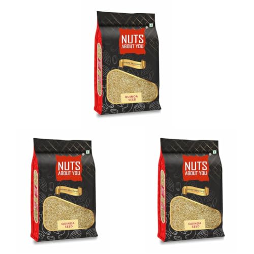 Image of Nuts About You Quinoa Seeds, 1 kg | kinoa | Raw | Premium | 100% Natural| Diet Food (Pack of 3)