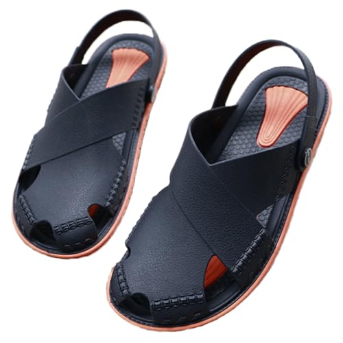 Men's Sandals Outdoor Rubber Closed Toe Beach Shoes Shoes Fisherman Anti-Slip Casual Sandal Fashion Slippers