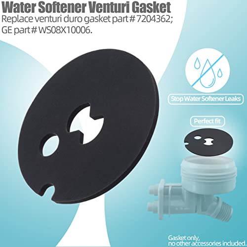 water softener venturi gasket compatible with kenmore whirlpool morton ge water softener 7204362 water softener replacement parts3 pack