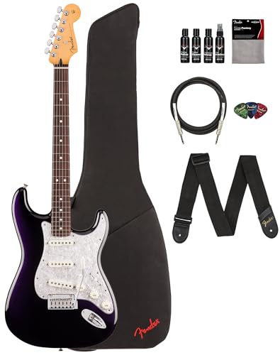 Fender Player II Modified Stratocaster - �M�O�o�b�O�A�X�g���b�v�A�P�[�u���A�s�b�N3�p�b�N�A�M�^�[�N���[�j���O�L�b�g�t���_�X�N�o���h��