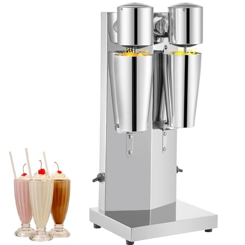 Batidora comercial de 280W de doble velocidad para batidos de leche densos 2