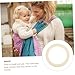 UPKOCH 4 piezas Anillos para Portabebés de Plástico Resistente Diseño Antideslizante para Fulares de Accesorios Seguros para Niña y Portabebé Fácil Uso y Alta Durabilidad Imagen de UPKOCH 4 piezas Anillos para Portabebés de Plástico Resistente Diseño Antideslizante para Fulares de Accesorios Seguros para Niña y Portabebé Fácil Uso y Alta Durabilidad