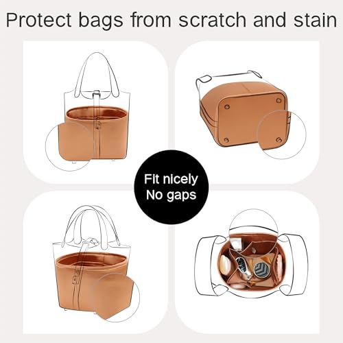 Image of Fits for Picotin Bag Insert Organizer For Hermes(22,Gold)
