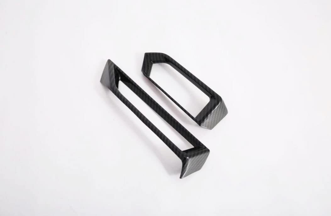 Carbon Fiber Car Interior Dashboard Air Vent AC Outlet Cover Trim for Nissan Sentra 2020-2021-2022-2023