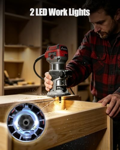 AVID POWER 6.5-Amp Compact Router
